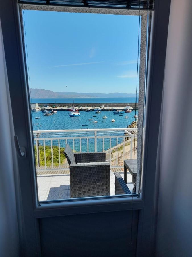 Apartamento Vista Al Puerto De Finisterre Buitenkant foto