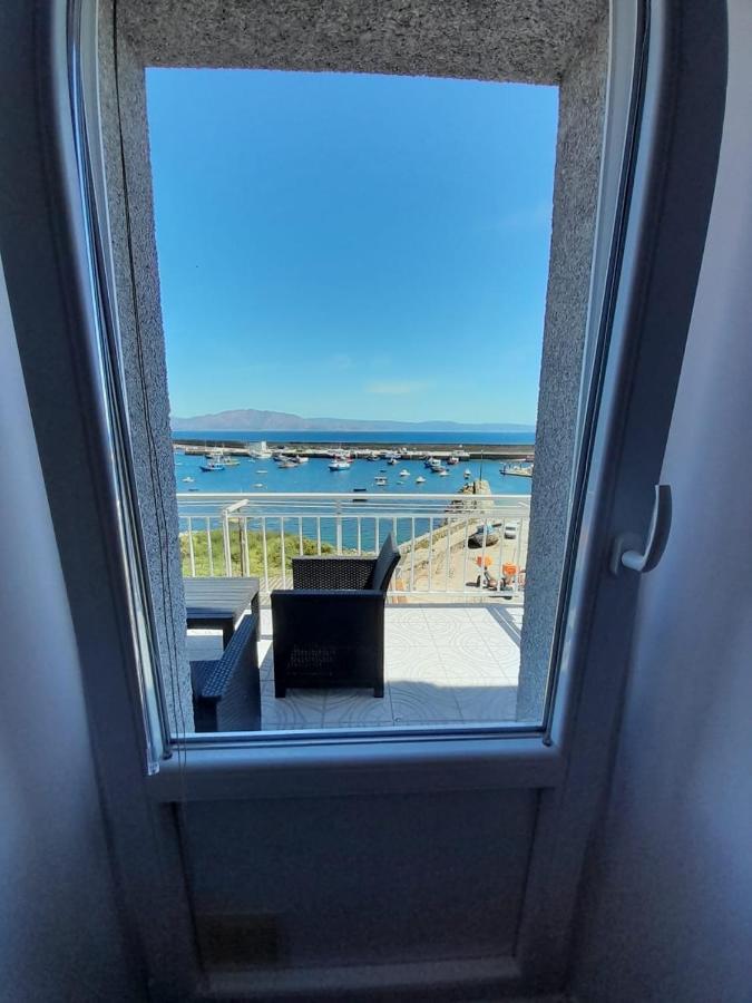 Apartamento Vista Al Puerto De Finisterre Buitenkant foto