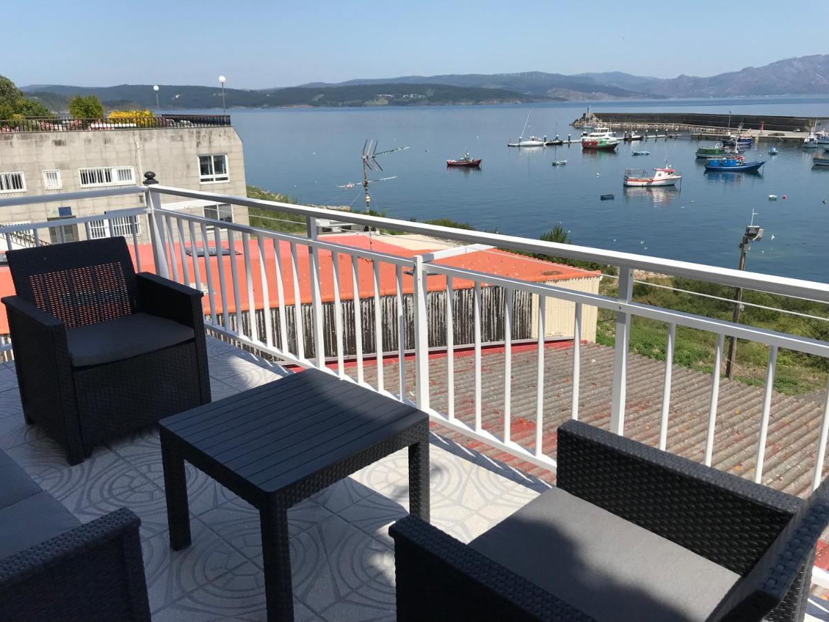 Apartamento Vista Al Puerto De Finisterre Buitenkant foto