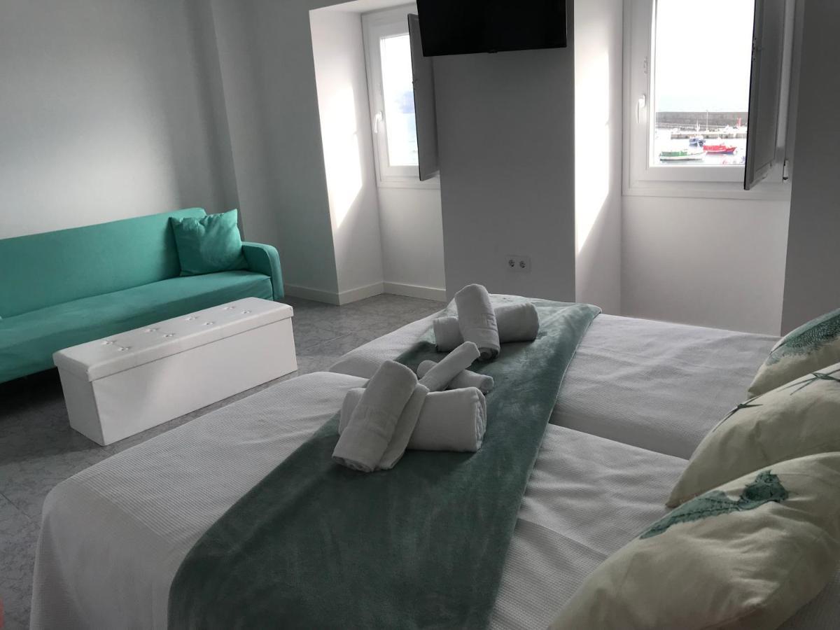 Apartamento Vista Al Puerto De Finisterre Buitenkant foto