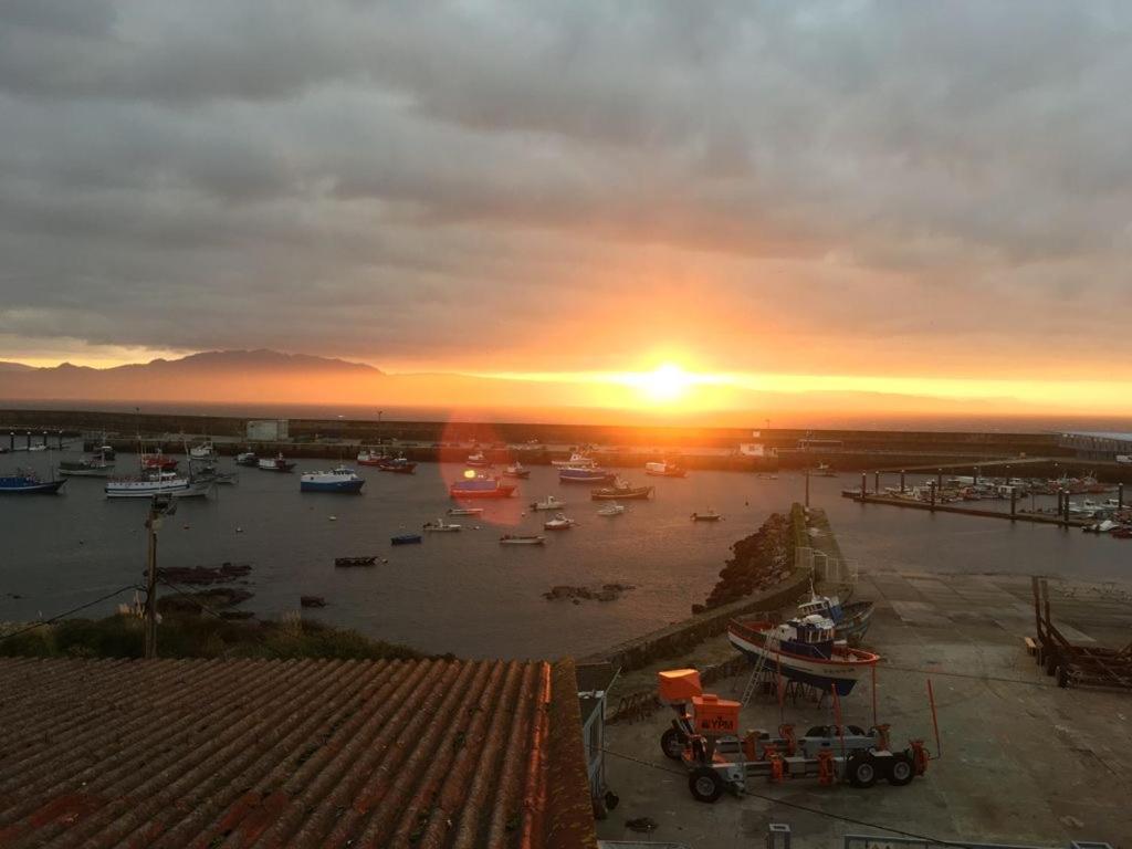 Apartamento Vista Al Puerto De Finisterre Buitenkant foto